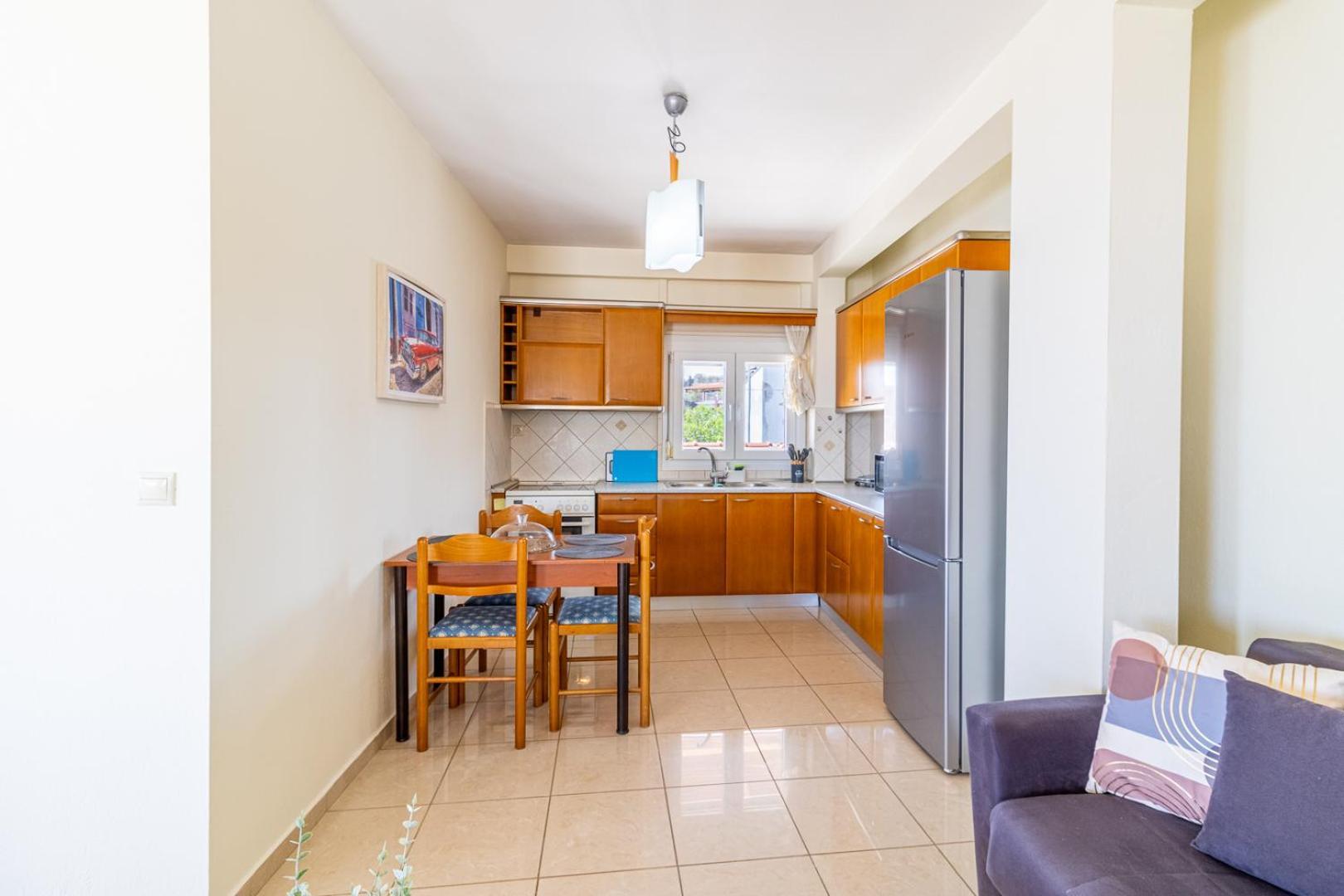 Ferienwohnung Finas Penthouse,Private Terrace,Great View,Mins From Sea Kavala Exterior foto